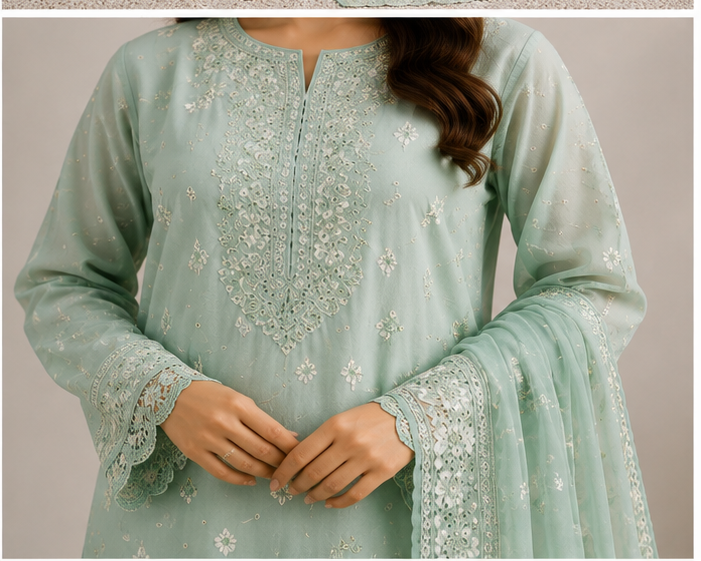 Elegant Bloom 3-Piece Suit - Image 3