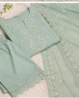 Elegant Bloom 3-Piece Suit