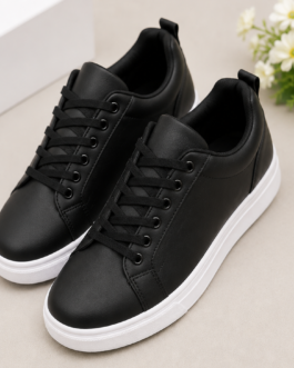 Black Comfort Sneakers