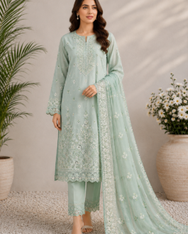 Elegant Bloom 3-Piece Suit