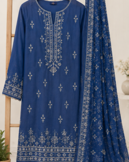Embroidered 2-Piece Suit